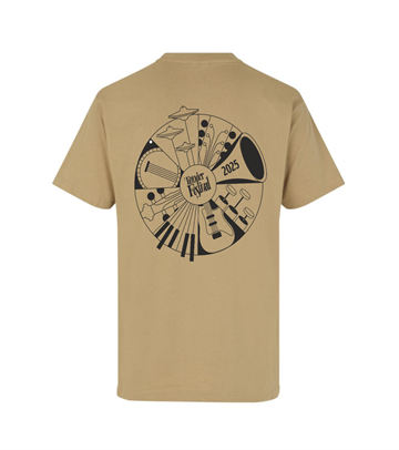 Tønder Festival T-shirt 2025 Børn Lime Stone